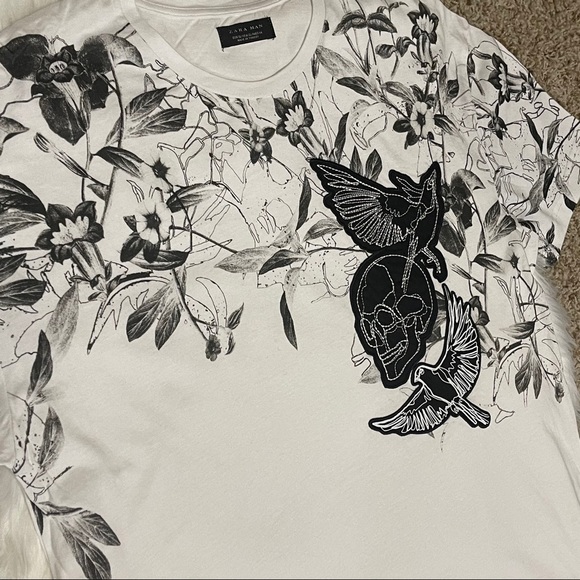 Zara *New w/Tags Graphic T-Shirt - Picture 4 of 5